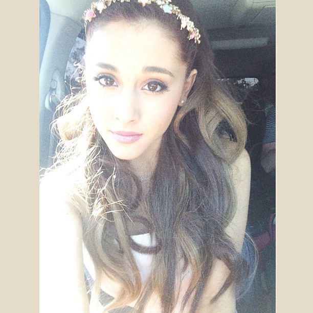 Shameless car selfie. On my way to present at the RDMAs. :) Thanks Disney for ha...
