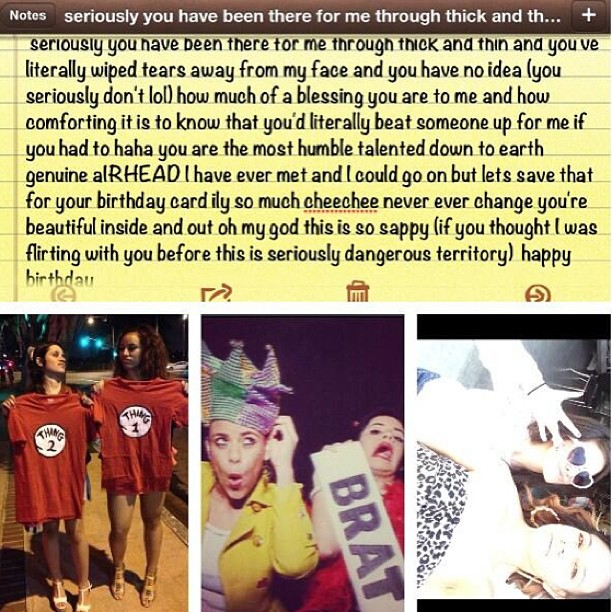 HAPPY BIRTHDAY CHEECHEE ILY I FORGOT TO POST THIS ON INSTAGRAM...