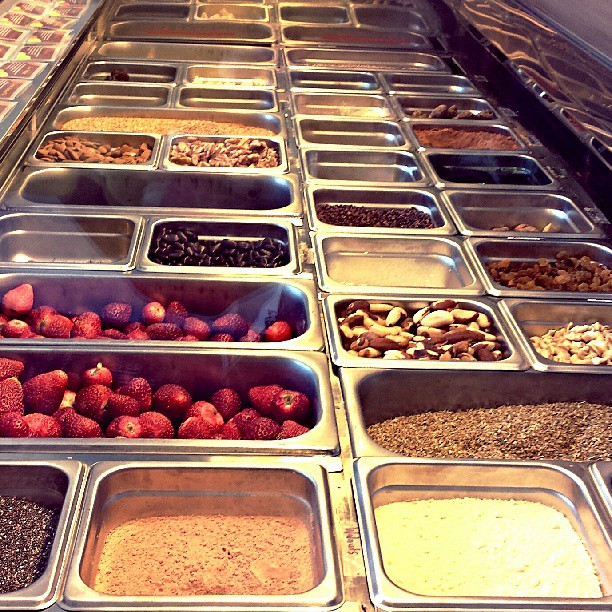 Juice bar fixings....