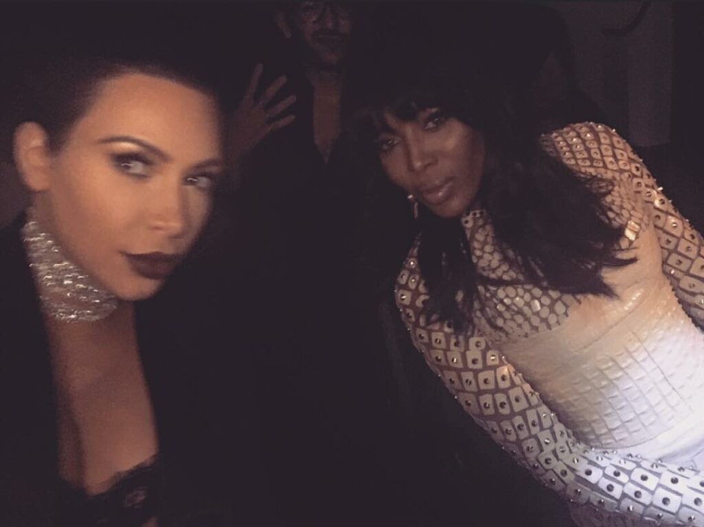 My dates for LACMA tonight @riccardotisci17 @iamnaomicampbell @lamarquisette...