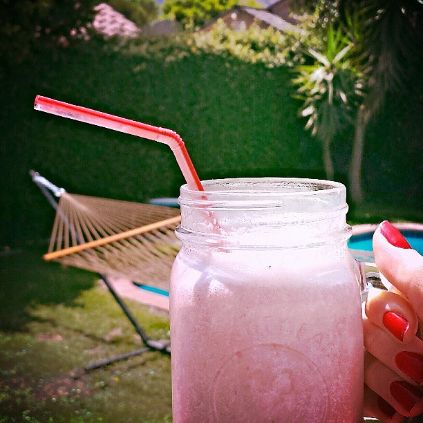 Strawberry banana Sunday morning...