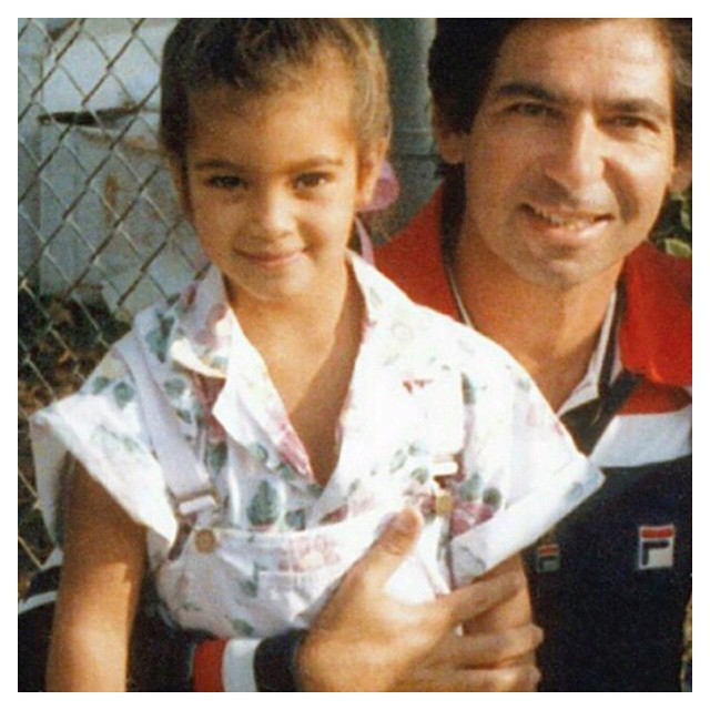 My 1st day of school my daddy was there in his Fila track suit...