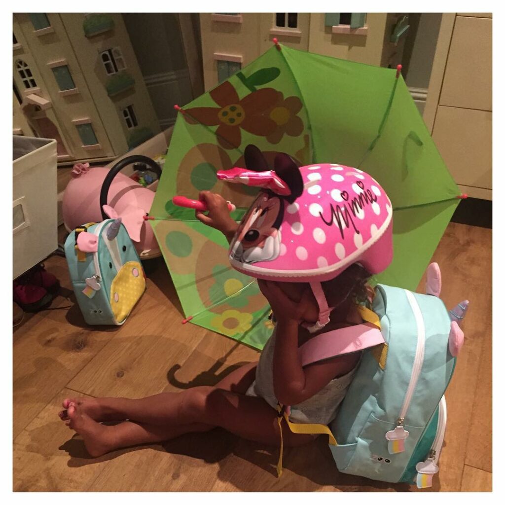 The struggle is real! We cannot go out of the house like this!!! LOL...