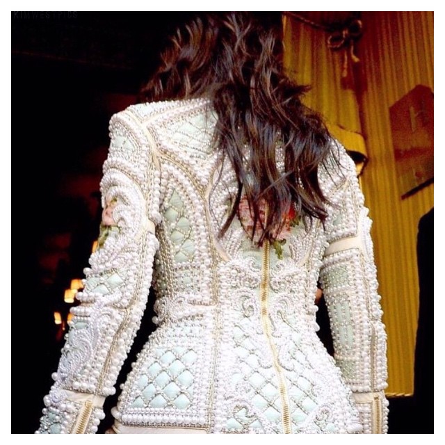 Diamonds & Pearls #Balmain...