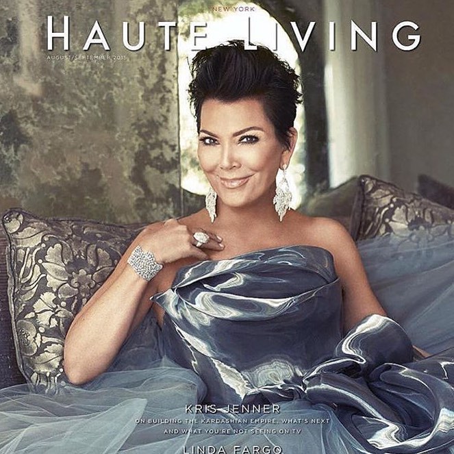 My gorgeous mama on the cover of Haute Living!!! ...