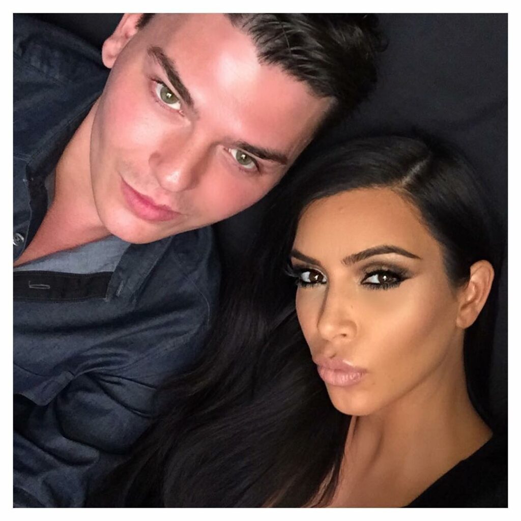 We fight all day on set but we love each other! @makeupbymario Who is ready for ...