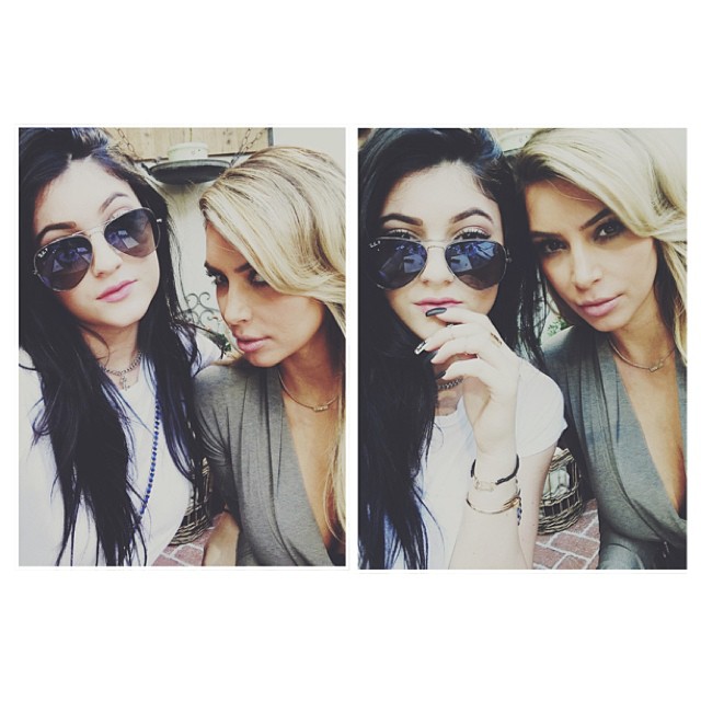 days with my coconut @kimkardashian...