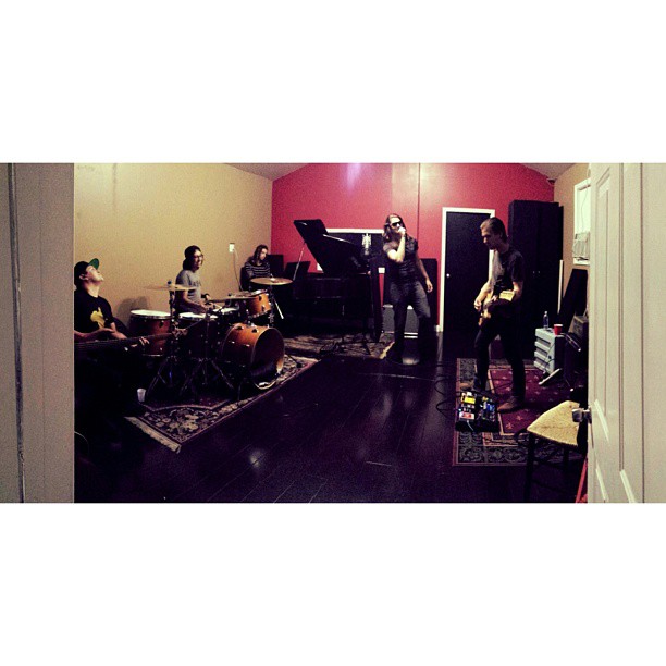 Played our songs real loud today....