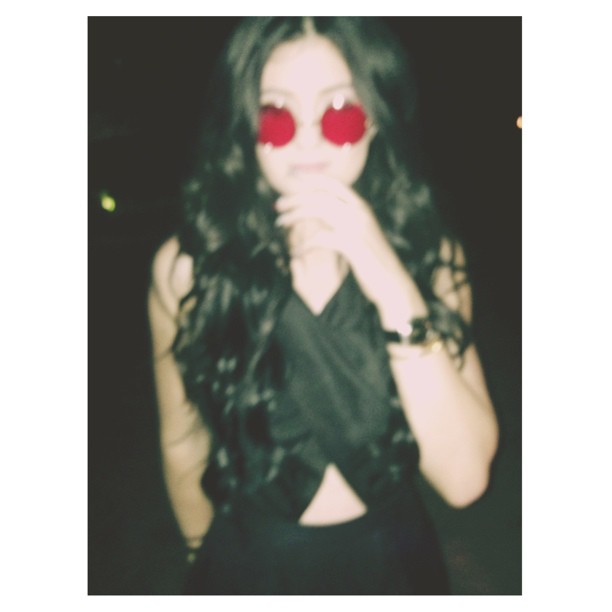I like to see through rose colored glasses....