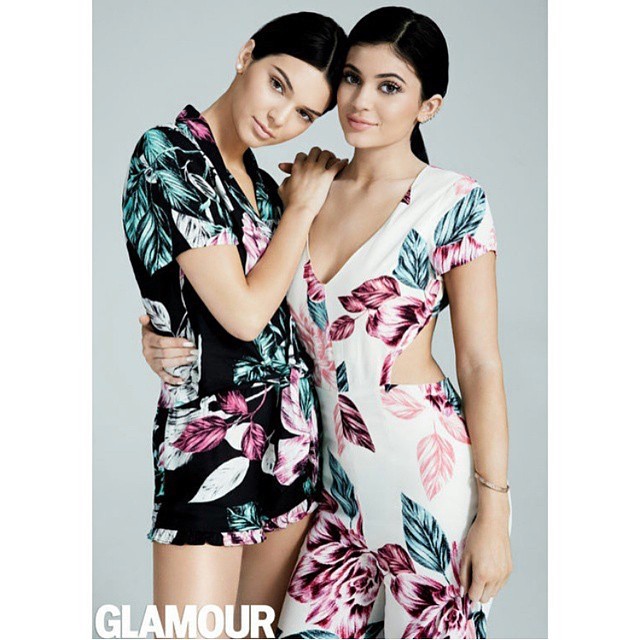 Our @TopShop @kendallandkylie line launches today!!! Yay! Thanks @glamourmag...