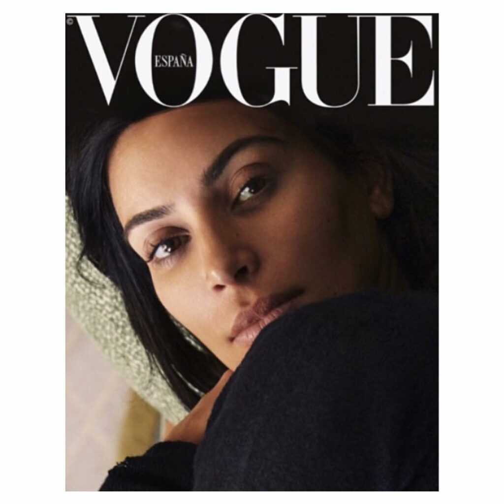 #KimNoFilter @VogueSpain...
