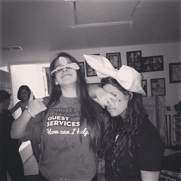 jackin my swag @marielleguzman @sandracossette...