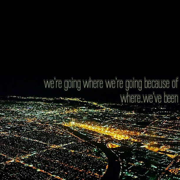 we have to be better than our pasts, and we have to let them push us into our fu...
