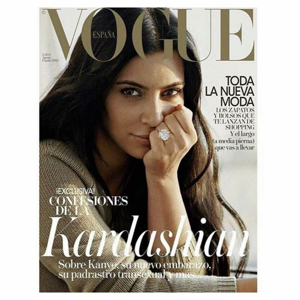 Vogue Spain Cover! We did this whole shoot without make up! Can't wait for you t...