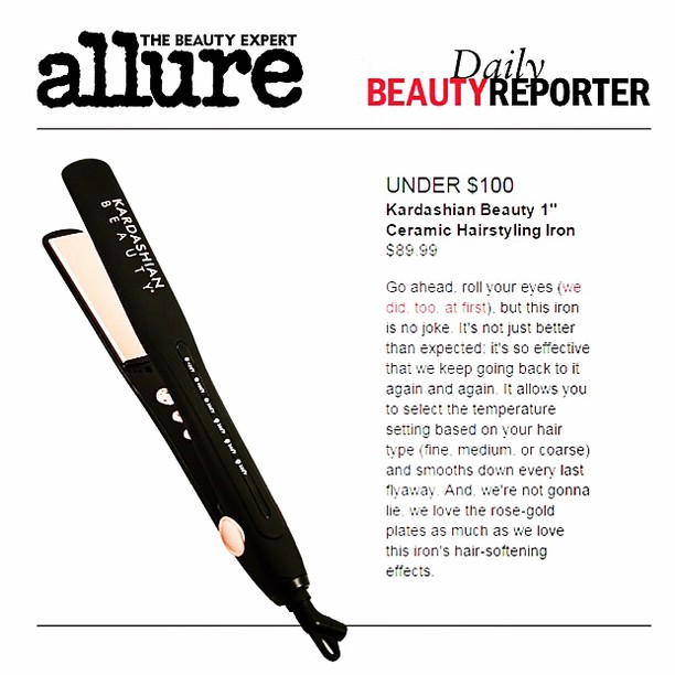 Great shout out from Allure magazine on @kbeautyhair...