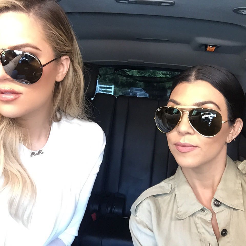 Wise words of @kourtneykardash "eyebrows on fleek!!!"...