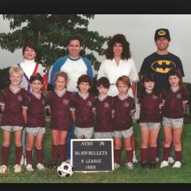 My dad was Batman! Where are my shorts though?!? LOL #tbt...