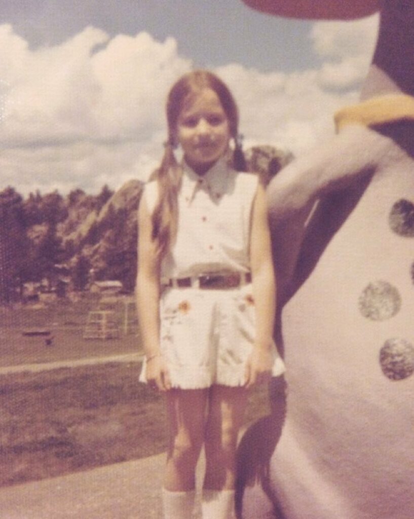 this is my mom when she was little like are you kidding why am I not this cute...