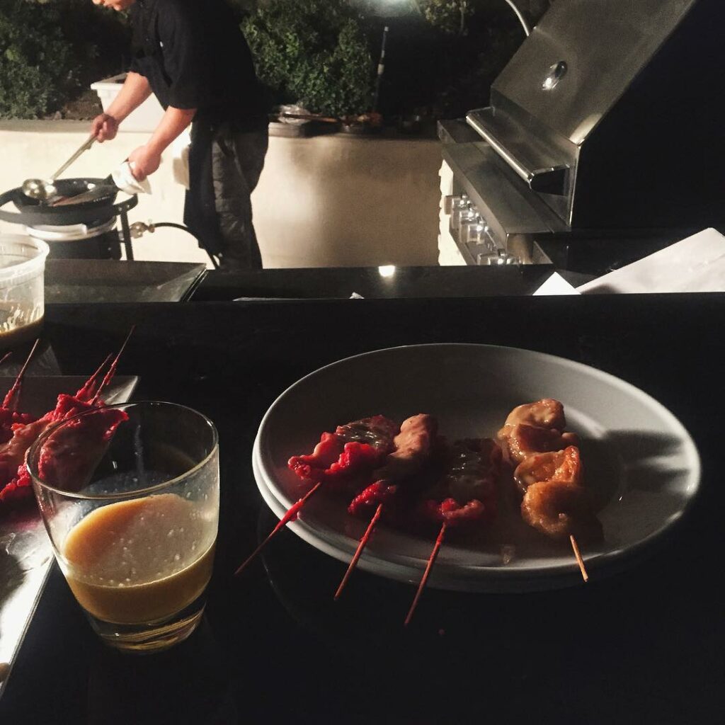 Thank you @philippechowbeverlyhills for coming to the house tonight ...
