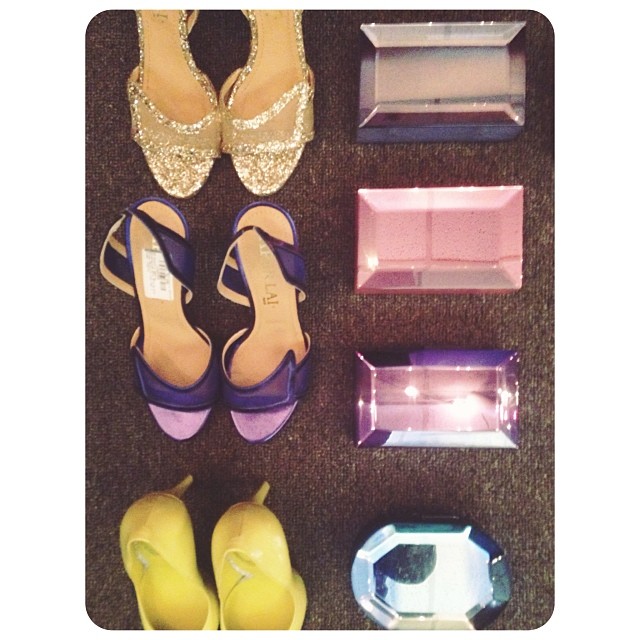 stepping into a little colour for tonight......