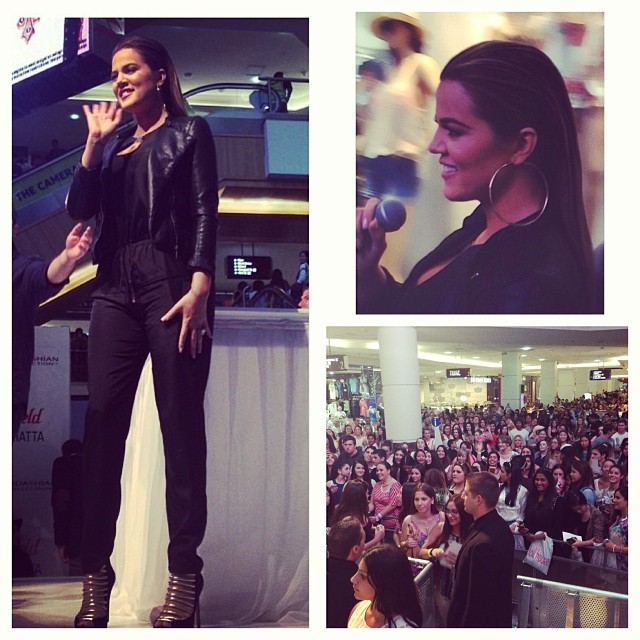 I'm rocking @kardashiankollection from head to toe!!! I love you Sydney!!!...