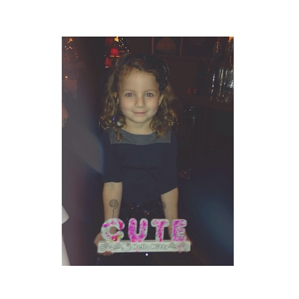 Stephanie's daughter Jolie effortlessly being the cutest at my 1st Vegan Thanksg...