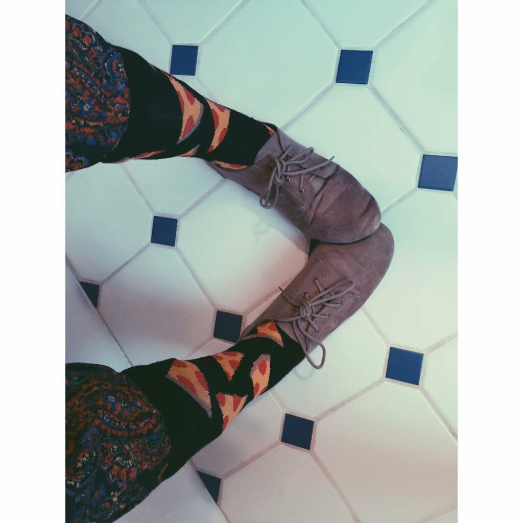 just being a fashion icon...