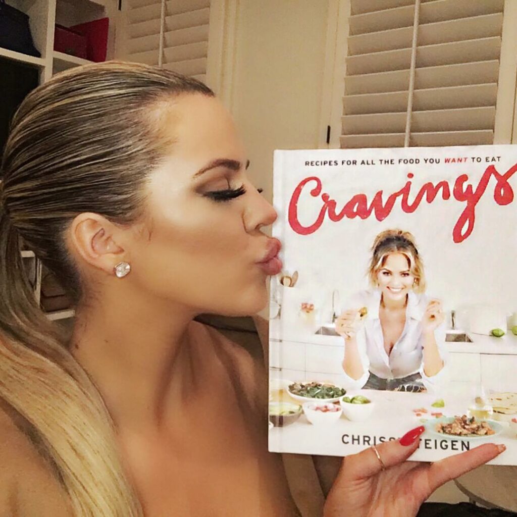 I'm so proud of you @chrissyteigen!!!! Congrats on your fabulous cookbook... Cra...