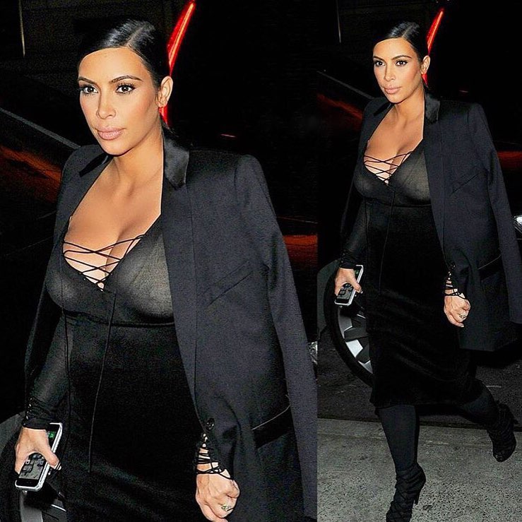 Love this sleek black look...