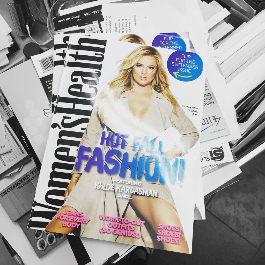 I walked into the gym and I see that Gunnar got his copy of @womenshealthmag. Wh...