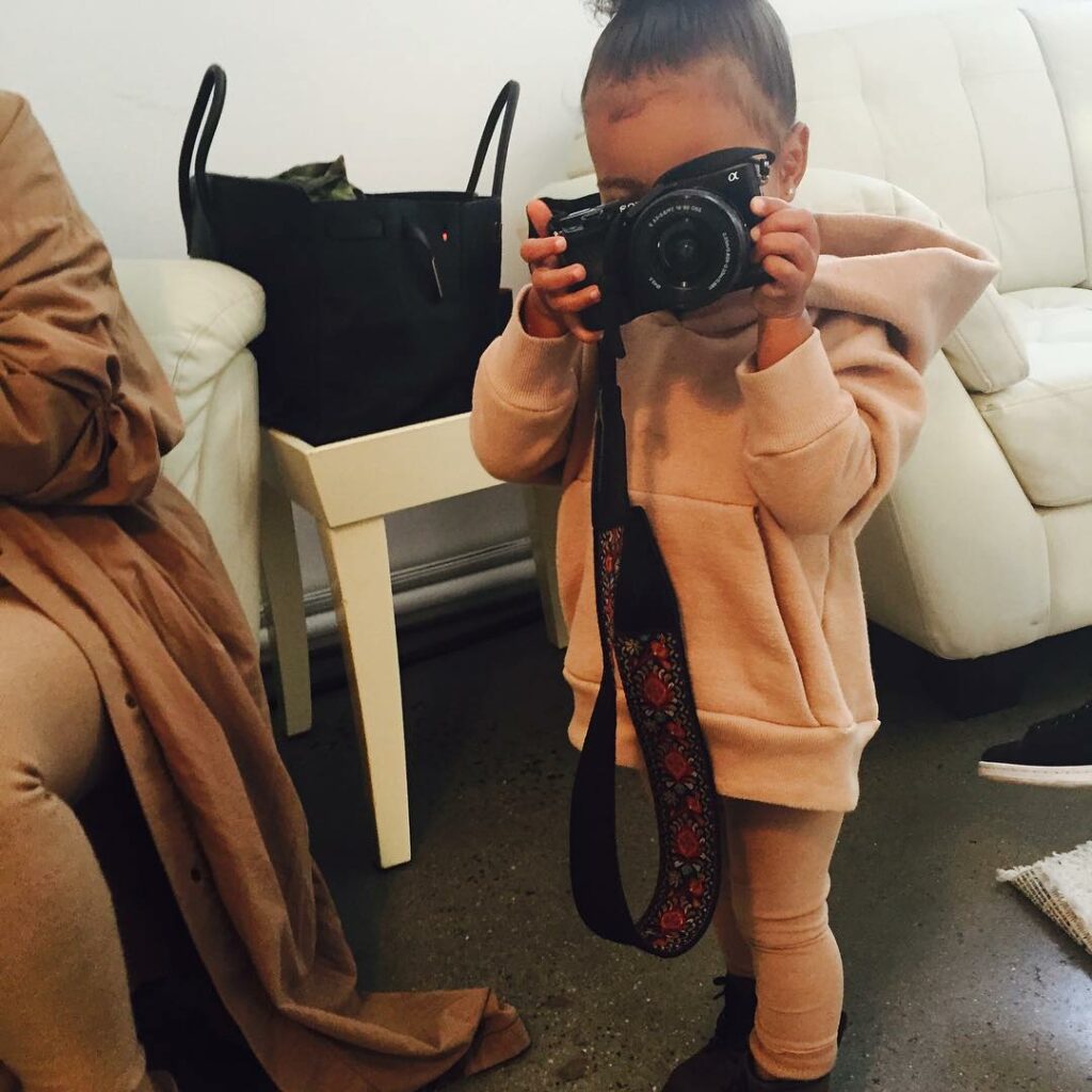 our own personal backstage photog...