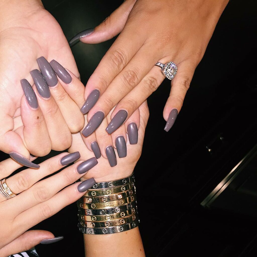 girls nail night at the house with @nailbarandbeautylounge...