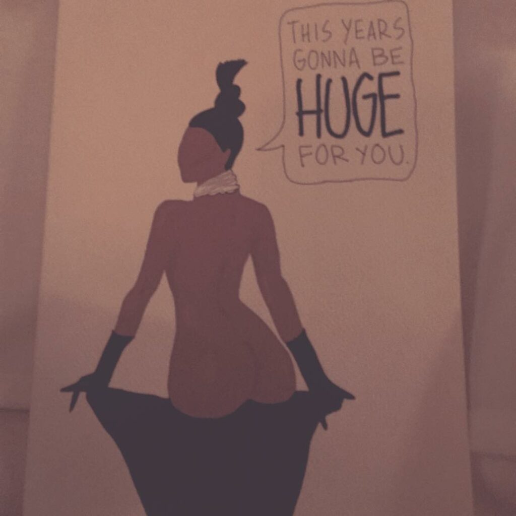 I got the best birthday card! So many birthdays this month. I need to get more &...