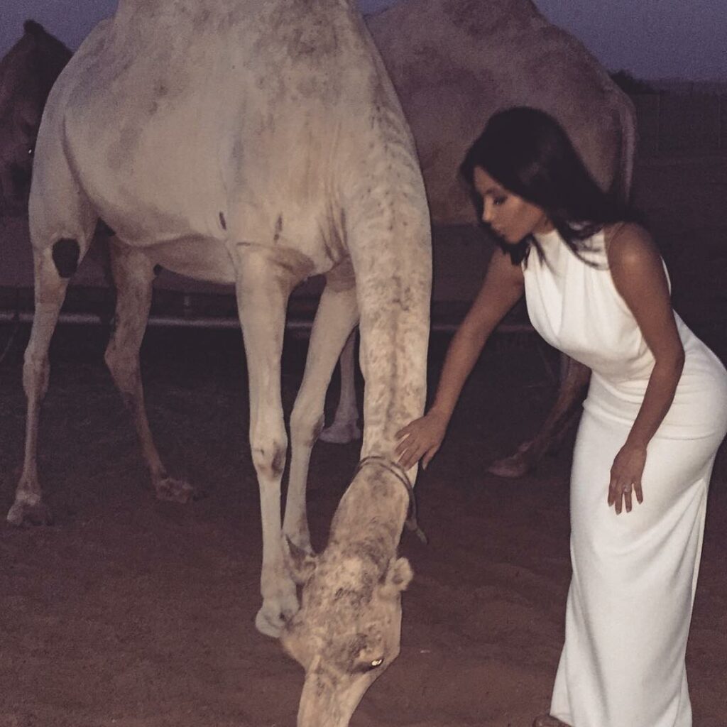 Found this pic of me and Cami in Dubai last year...
