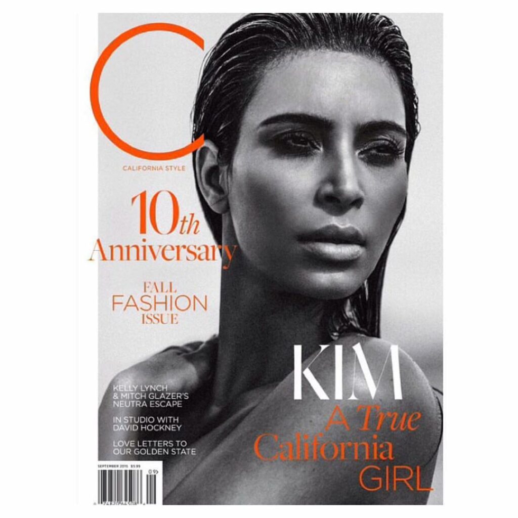 Love this new cover for @c.magazine Happy 10year anniversary! Photographer @Kesl...