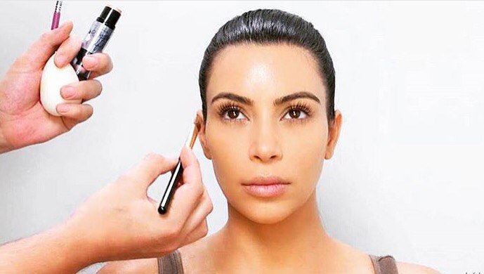 Strobing tutorial up on my app or KimKardashianWest.com ...