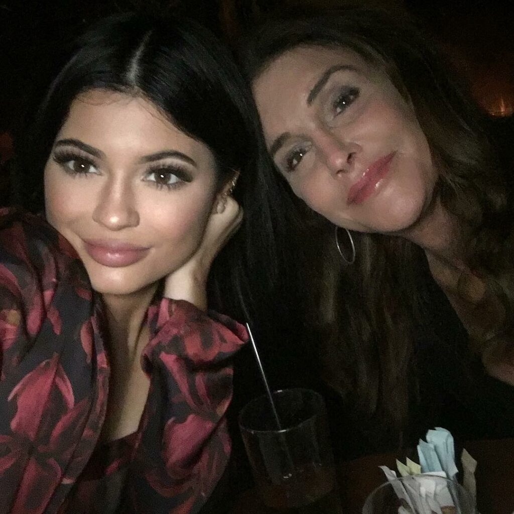 How is it that Caitlyn, Kourtney, and I ended up at the same restaurant tonight?...