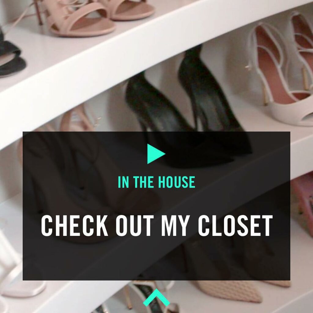 Closet tour is now up on my app and Thekyliejenner.com links in bio!!!!! Yay!...