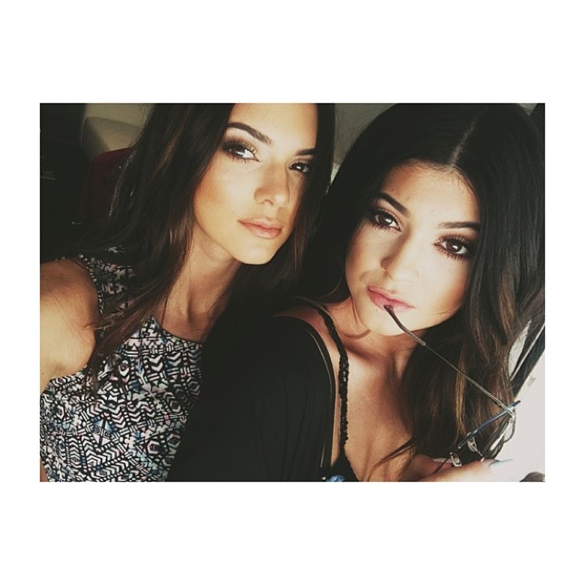 mornin' from the Jenner sisters ...