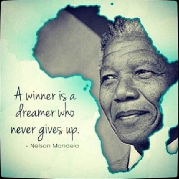 An amazing man with great wisdom. Rest in peace Nelson Mandela...