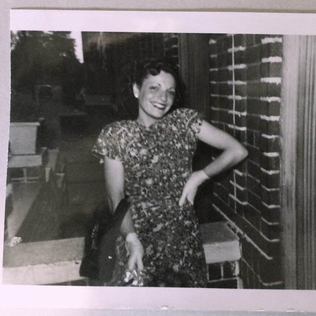 nonna when she was my age #queenMarjie...