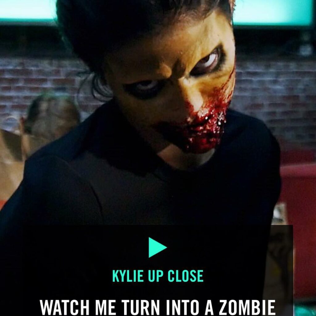 A fun behind the scenes on my app right now. #happyhalloween...