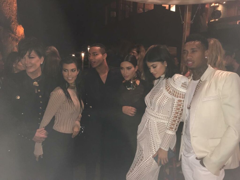 Crew love #BalmainArmy #HappyBirthdayOlivier...