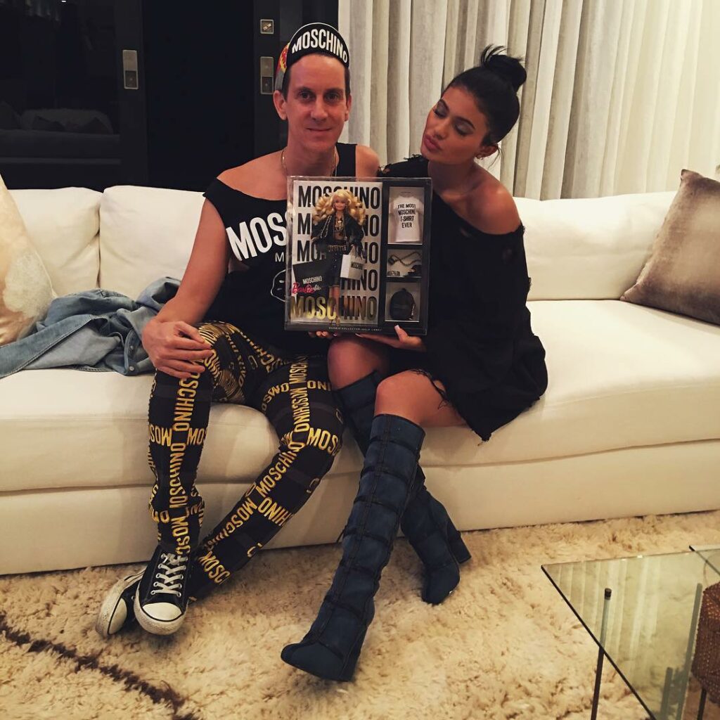 the first moschino Barbie doll  sleeping with this every night @itsjeremyscott...