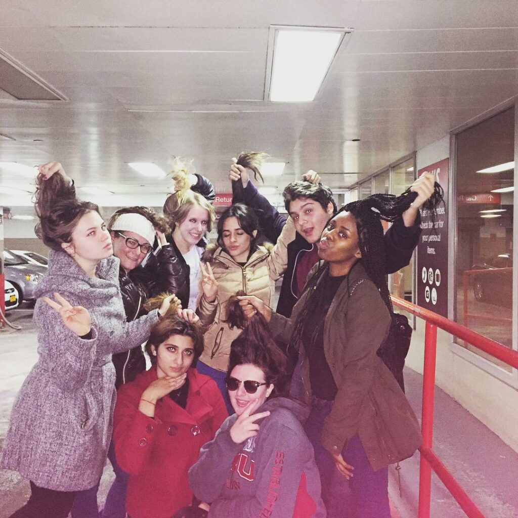 we hung out and talked about life and now we're crying of bald. #SNATCHED #twitt...