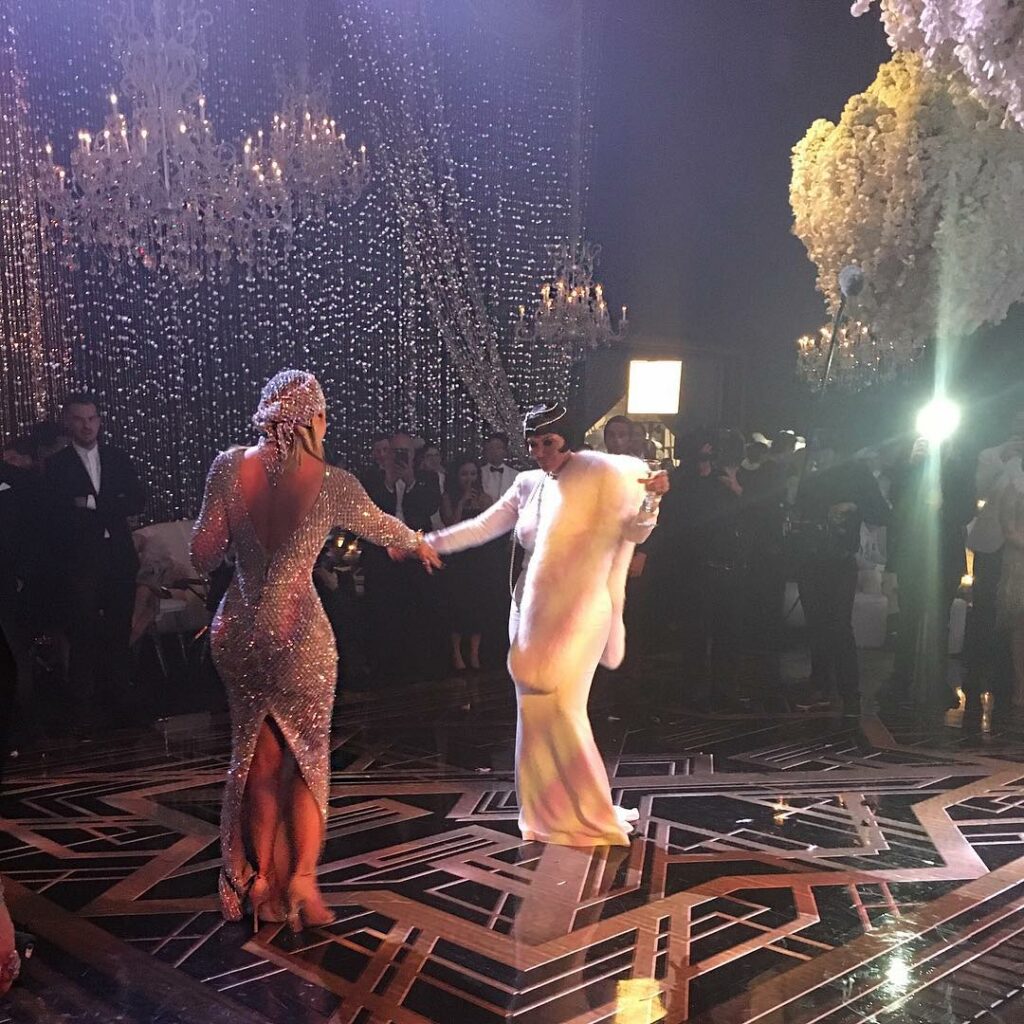 The first dance with my glamorous mama!...