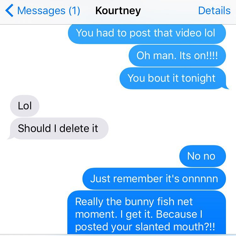 It's onnnnn @kourtneykardash! You think you bout it?!!...
