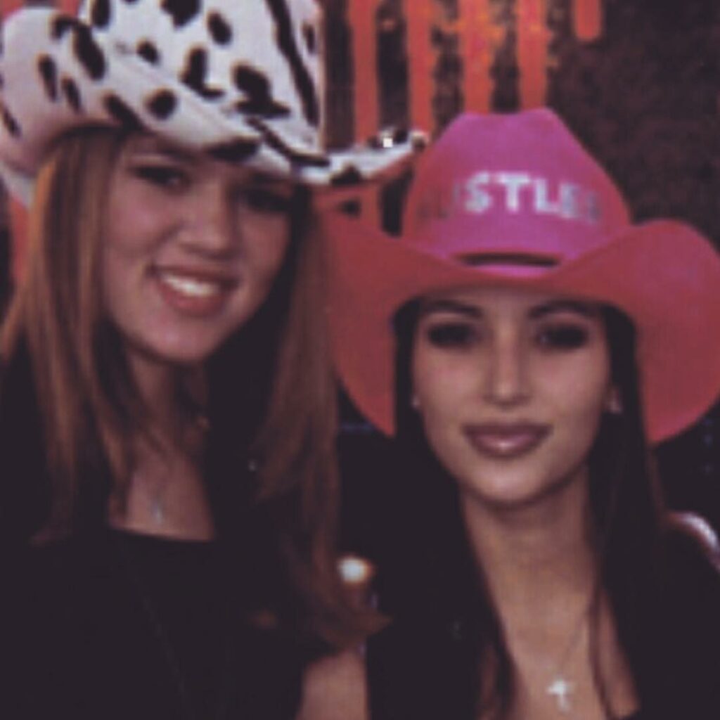 When you're sick in bed & going through old pics! Khloe don't kill me lol This w...