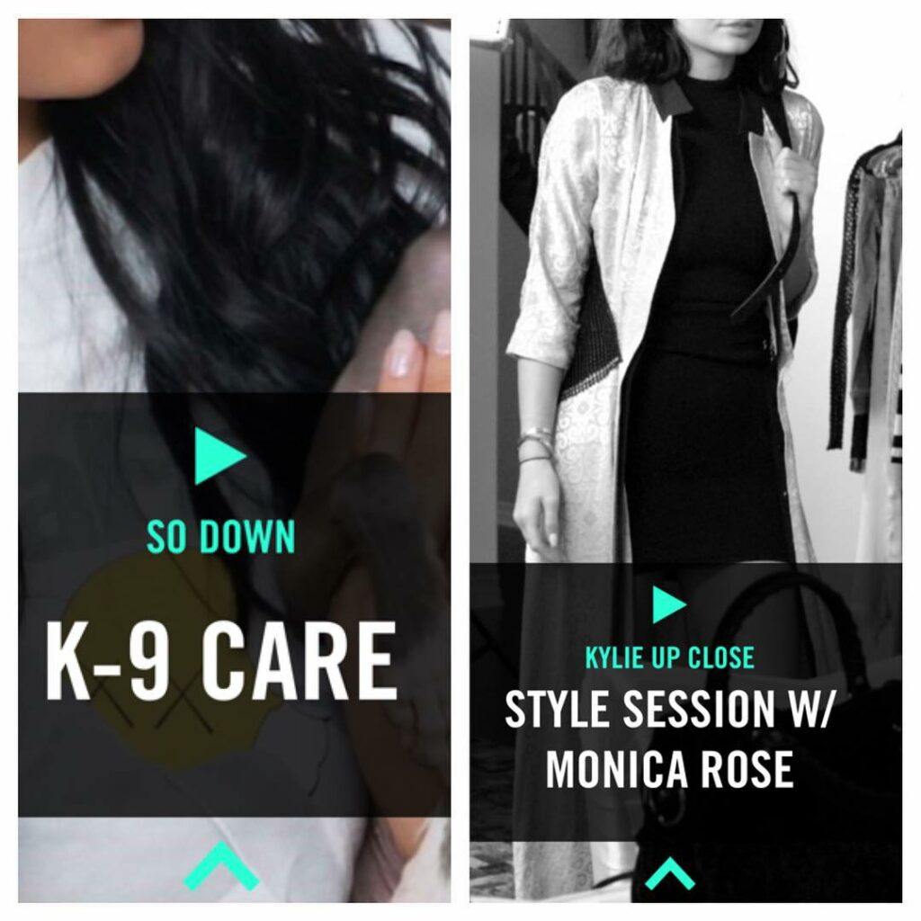 Two new videos up on TheKylieJenner.com and the Official Kylie Jenner app! Video...