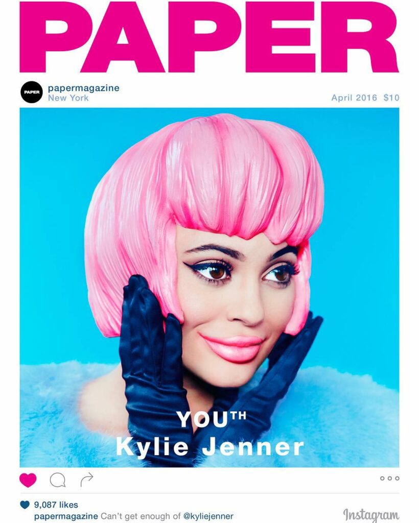 Wow wow wow my @papermagazine COVER () on newsstands 4/12. This is so amazing. P...